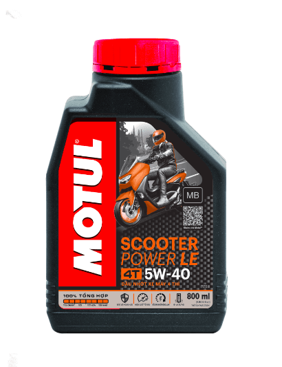 Dầu nhớt Motul Scooter 5w40 - 800ml